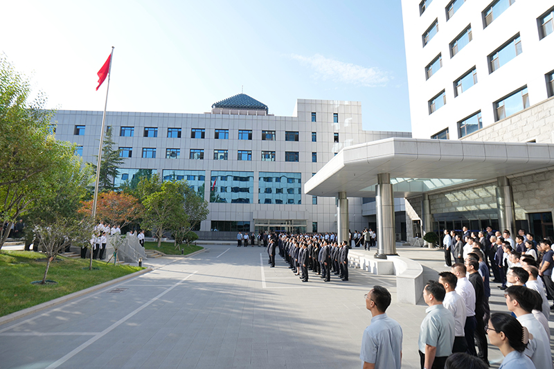 水利部举行升国旗仪式