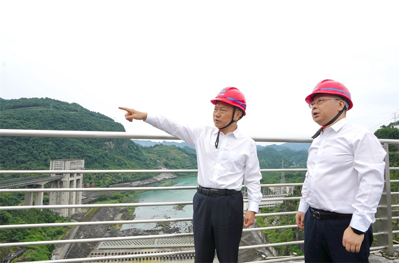李国英调研隔河岩水库 李国英调研隔河岩水库